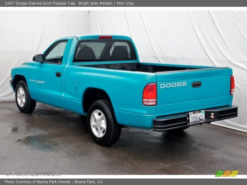  1997 Dakota Sport Regular Cab Bright Jade Metallic