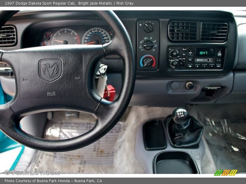 Dashboard of 1997 Dakota Sport Regular Cab