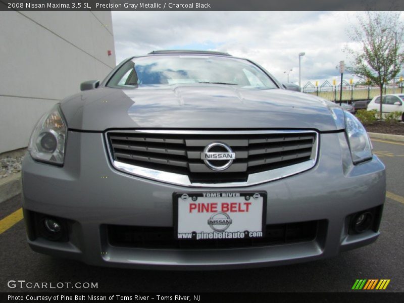 Precision Gray Metallic / Charcoal Black 2008 Nissan Maxima 3.5 SL
