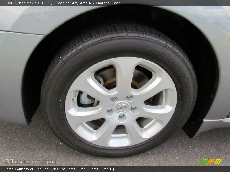Precision Gray Metallic / Charcoal Black 2008 Nissan Maxima 3.5 SL