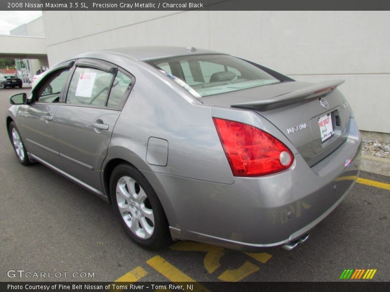 Precision Gray Metallic / Charcoal Black 2008 Nissan Maxima 3.5 SL