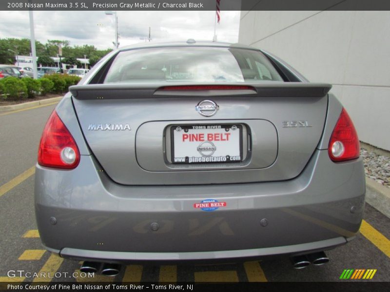 Precision Gray Metallic / Charcoal Black 2008 Nissan Maxima 3.5 SL