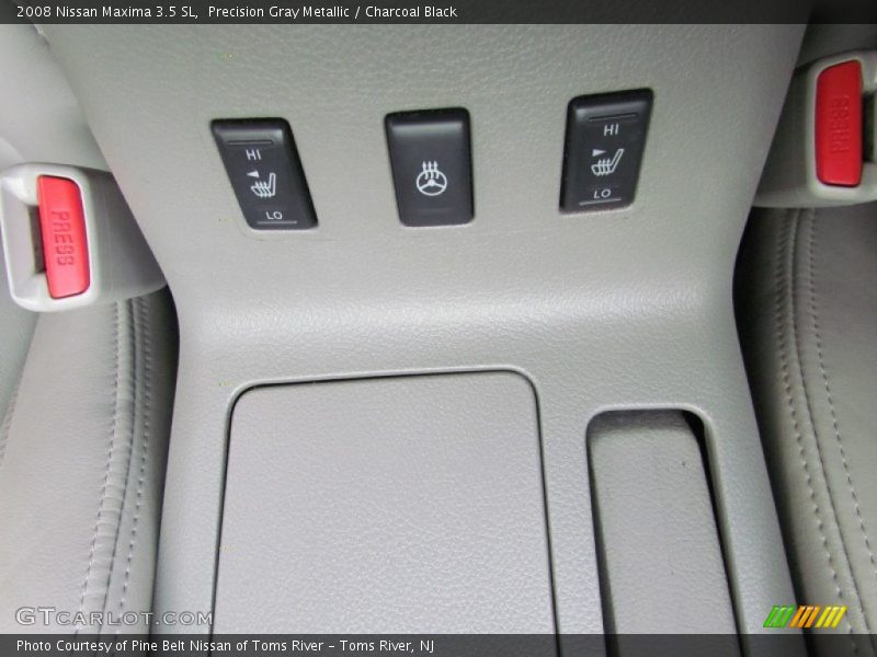Precision Gray Metallic / Charcoal Black 2008 Nissan Maxima 3.5 SL
