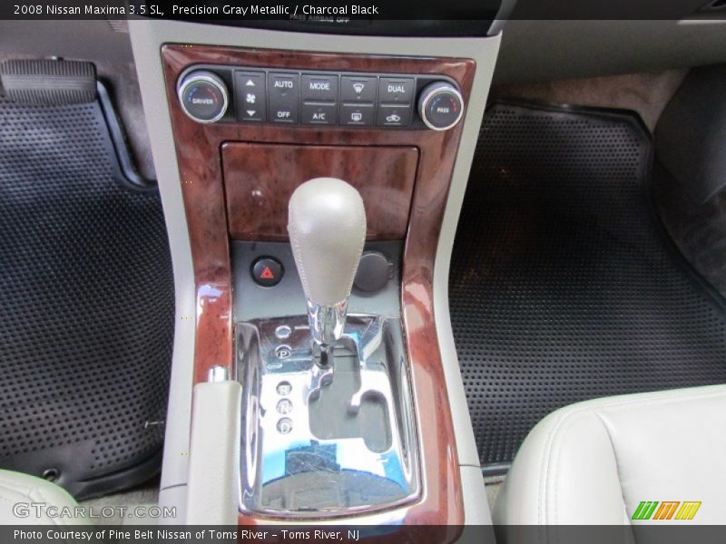 Precision Gray Metallic / Charcoal Black 2008 Nissan Maxima 3.5 SL