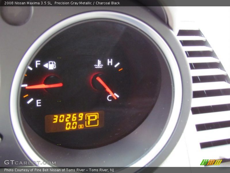 Precision Gray Metallic / Charcoal Black 2008 Nissan Maxima 3.5 SL