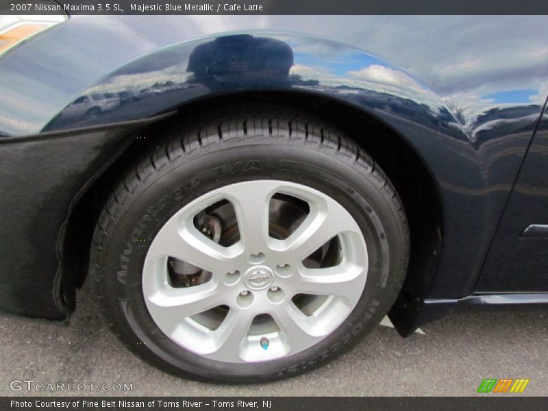 Majestic Blue Metallic / Cafe Latte 2007 Nissan Maxima 3.5 SL