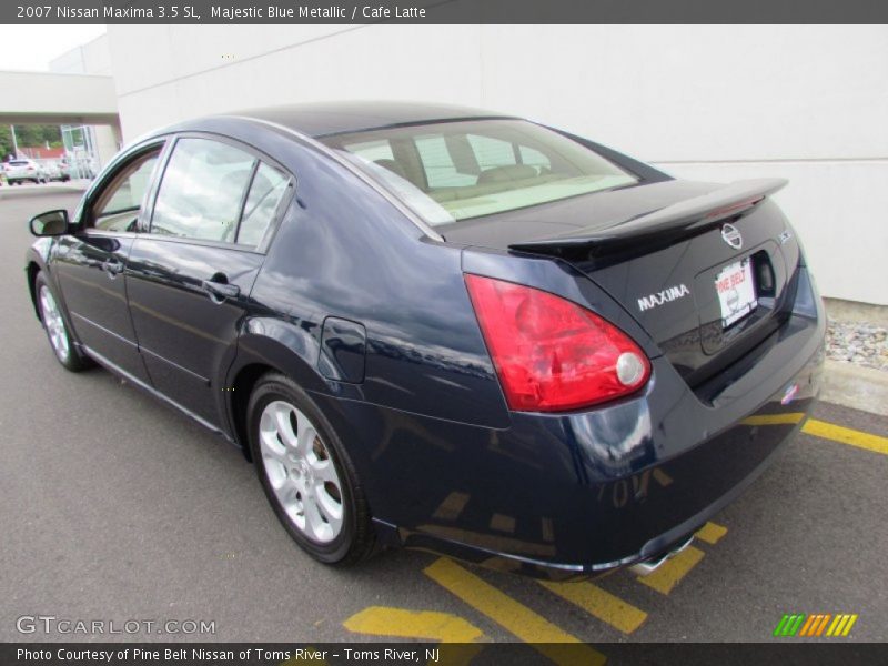 Majestic Blue Metallic / Cafe Latte 2007 Nissan Maxima 3.5 SL