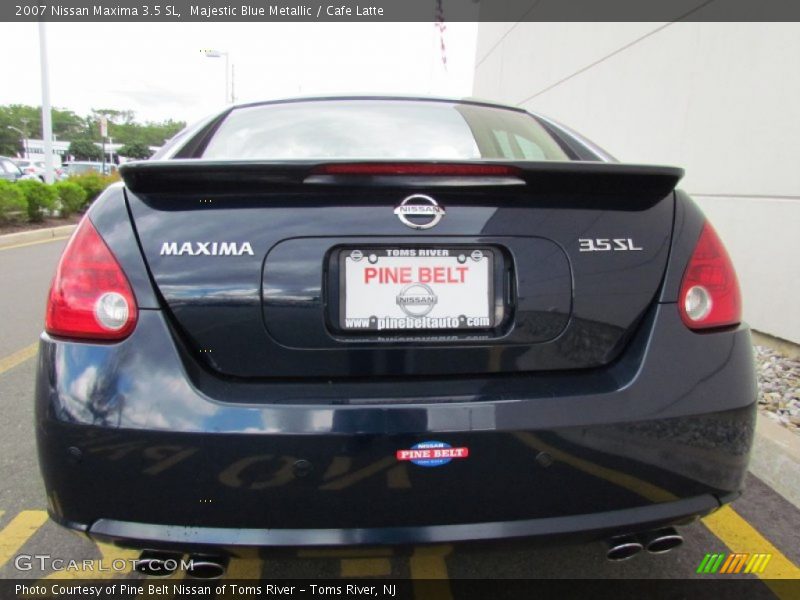Majestic Blue Metallic / Cafe Latte 2007 Nissan Maxima 3.5 SL