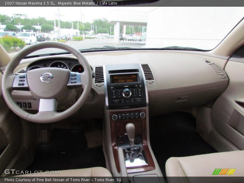 Majestic Blue Metallic / Cafe Latte 2007 Nissan Maxima 3.5 SL