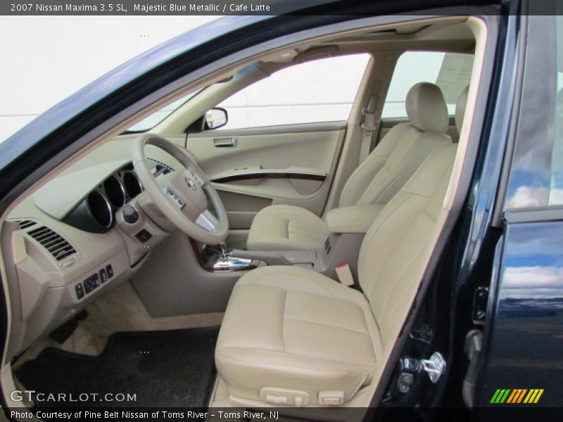 Majestic Blue Metallic / Cafe Latte 2007 Nissan Maxima 3.5 SL