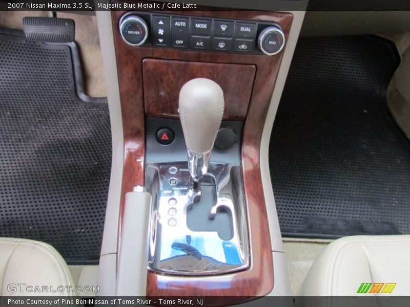 Majestic Blue Metallic / Cafe Latte 2007 Nissan Maxima 3.5 SL