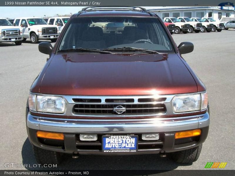 Mahogany Pearl / Gray 1999 Nissan Pathfinder SE 4x4