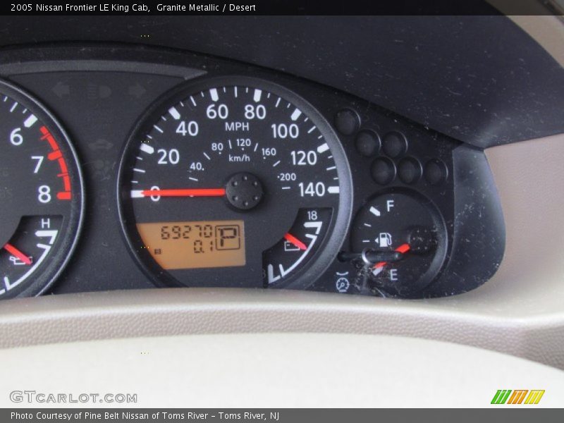 Granite Metallic / Desert 2005 Nissan Frontier LE King Cab