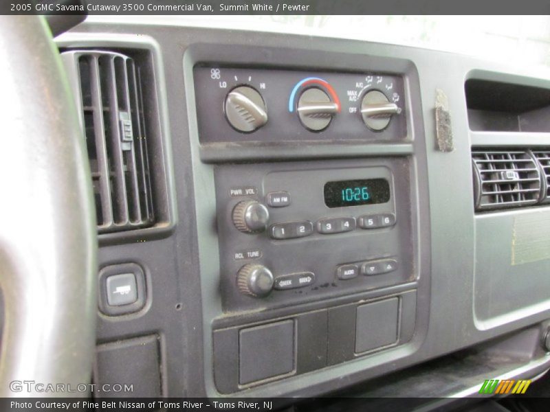 Summit White / Pewter 2005 GMC Savana Cutaway 3500 Commercial Van