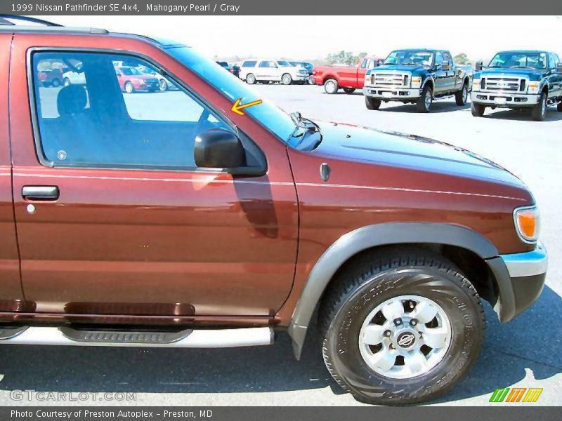 Mahogany Pearl / Gray 1999 Nissan Pathfinder SE 4x4