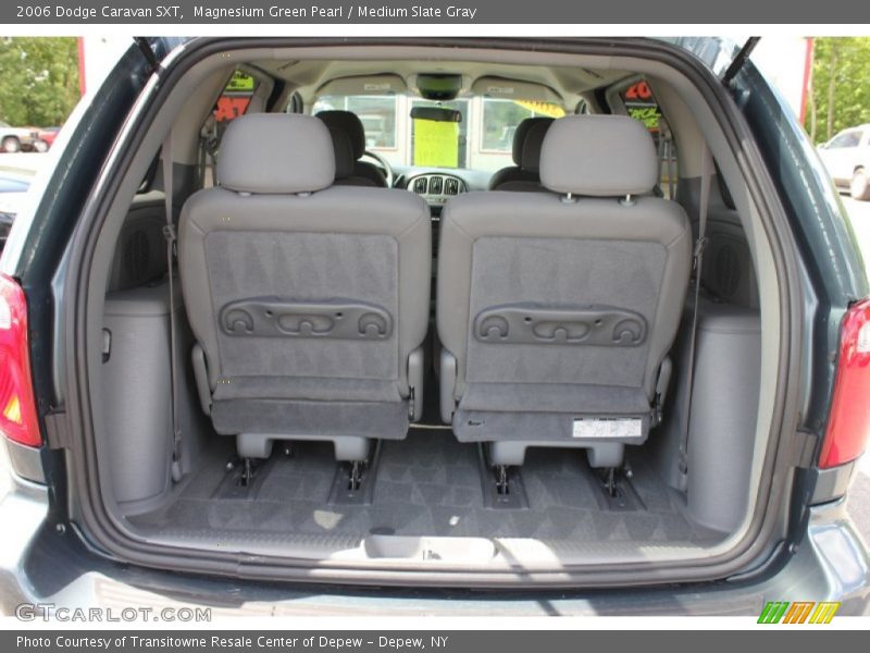 Magnesium Green Pearl / Medium Slate Gray 2006 Dodge Caravan SXT