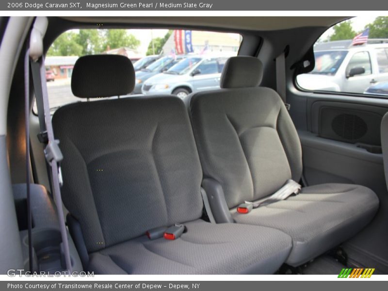 Magnesium Green Pearl / Medium Slate Gray 2006 Dodge Caravan SXT