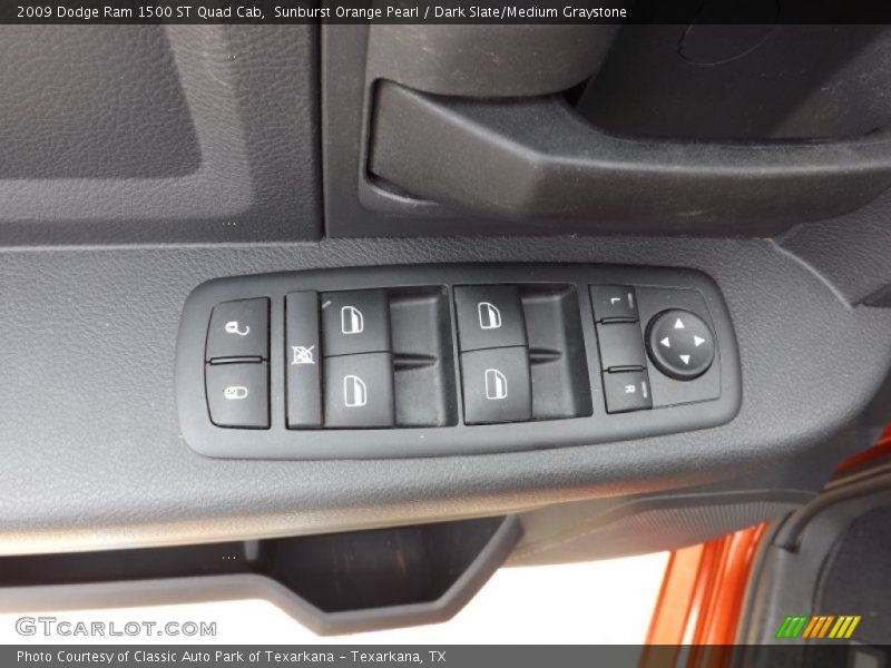 Sunburst Orange Pearl / Dark Slate/Medium Graystone 2009 Dodge Ram 1500 ST Quad Cab