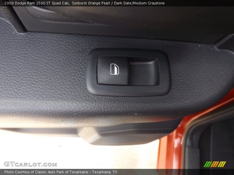 Sunburst Orange Pearl / Dark Slate/Medium Graystone 2009 Dodge Ram 1500 ST Quad Cab