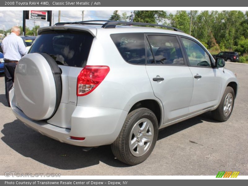 Classic Silver Metallic / Ash 2008 Toyota RAV4 4WD