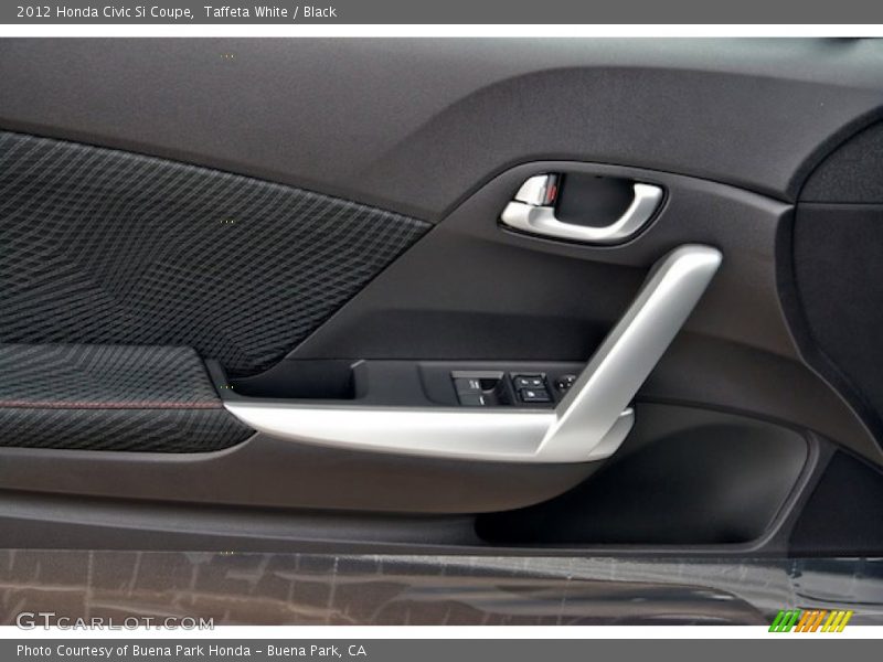 Taffeta White / Black 2012 Honda Civic Si Coupe