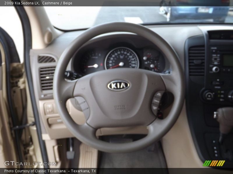 Cashmere / Beige 2009 Kia Sedona LX