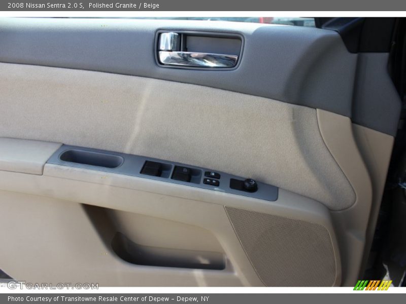 Polished Granite / Beige 2008 Nissan Sentra 2.0 S