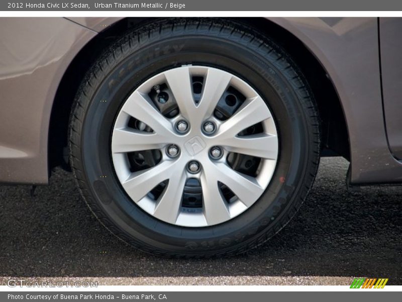  2012 Civic LX Sedan Wheel