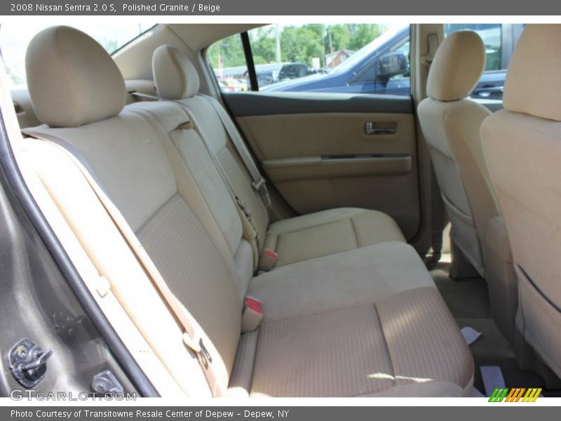 Polished Granite / Beige 2008 Nissan Sentra 2.0 S