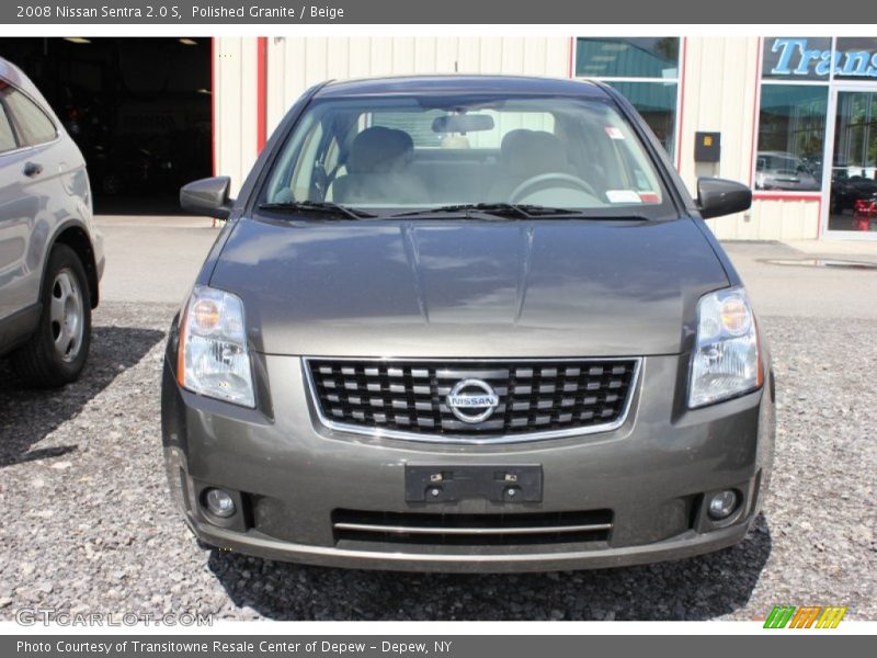Polished Granite / Beige 2008 Nissan Sentra 2.0 S