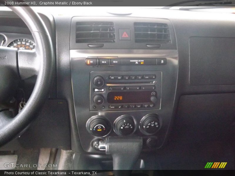 Graphite Metallic / Ebony Black 2008 Hummer H3