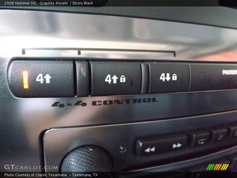 Graphite Metallic / Ebony Black 2008 Hummer H3