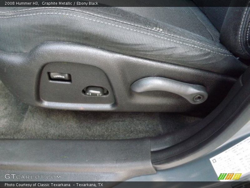 Graphite Metallic / Ebony Black 2008 Hummer H3