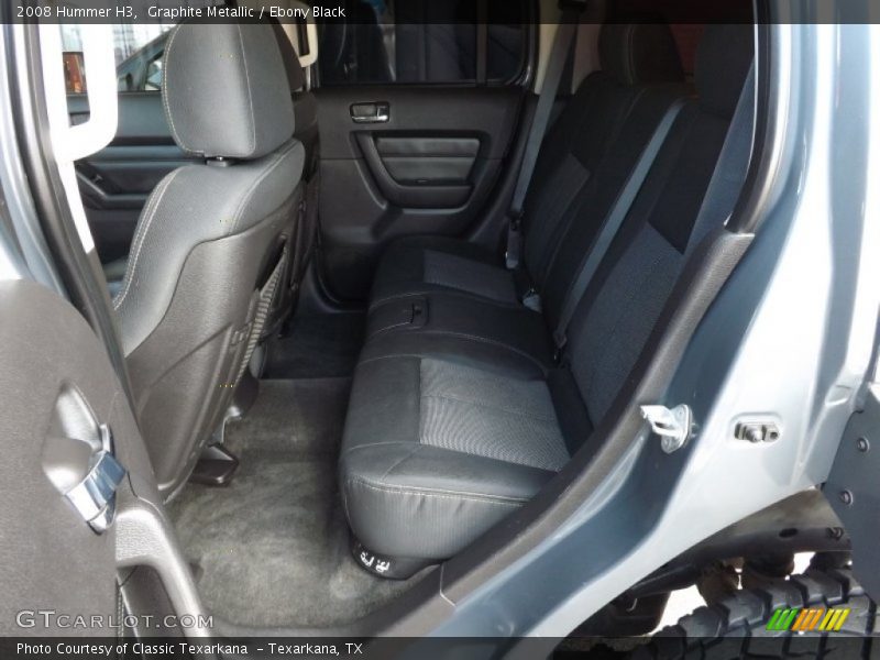 Graphite Metallic / Ebony Black 2008 Hummer H3