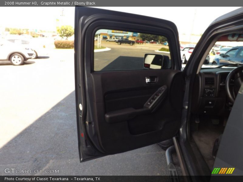 Graphite Metallic / Ebony Black 2008 Hummer H3