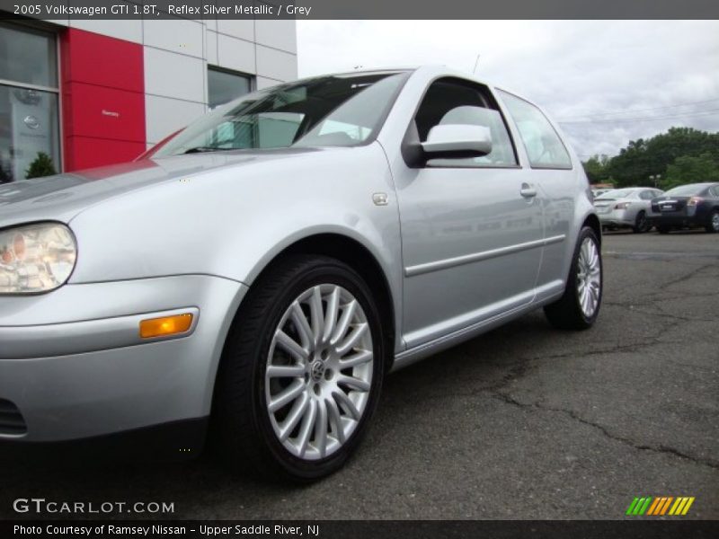 Reflex Silver Metallic / Grey 2005 Volkswagen GTI 1.8T