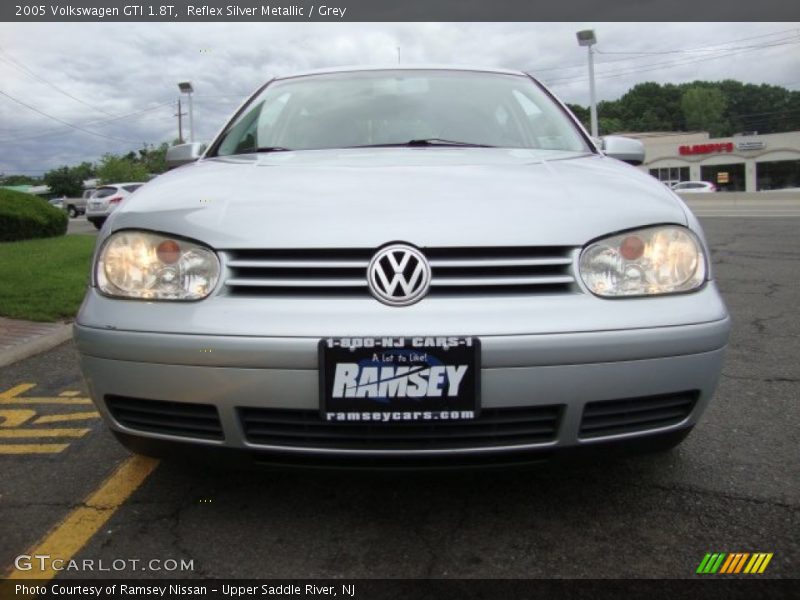 Reflex Silver Metallic / Grey 2005 Volkswagen GTI 1.8T