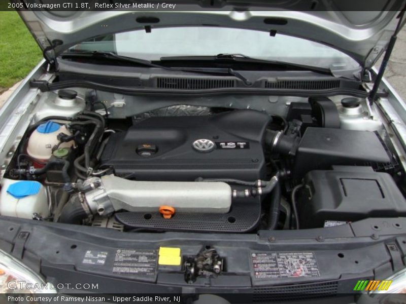 Reflex Silver Metallic / Grey 2005 Volkswagen GTI 1.8T