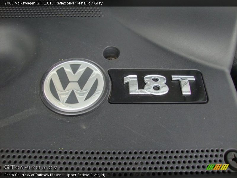 Reflex Silver Metallic / Grey 2005 Volkswagen GTI 1.8T
