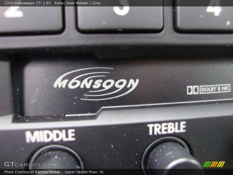 Reflex Silver Metallic / Grey 2005 Volkswagen GTI 1.8T