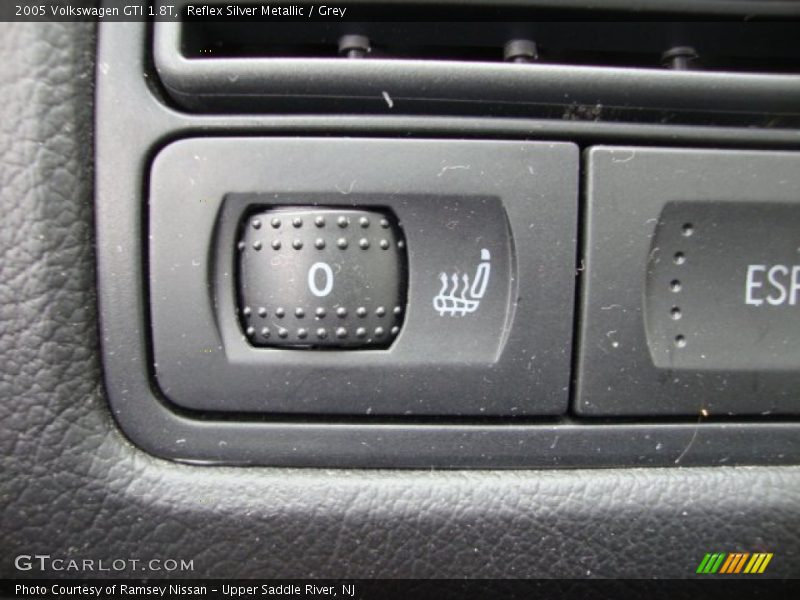 Reflex Silver Metallic / Grey 2005 Volkswagen GTI 1.8T