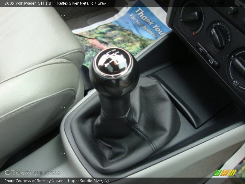 Reflex Silver Metallic / Grey 2005 Volkswagen GTI 1.8T