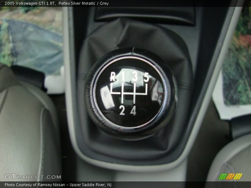 Reflex Silver Metallic / Grey 2005 Volkswagen GTI 1.8T