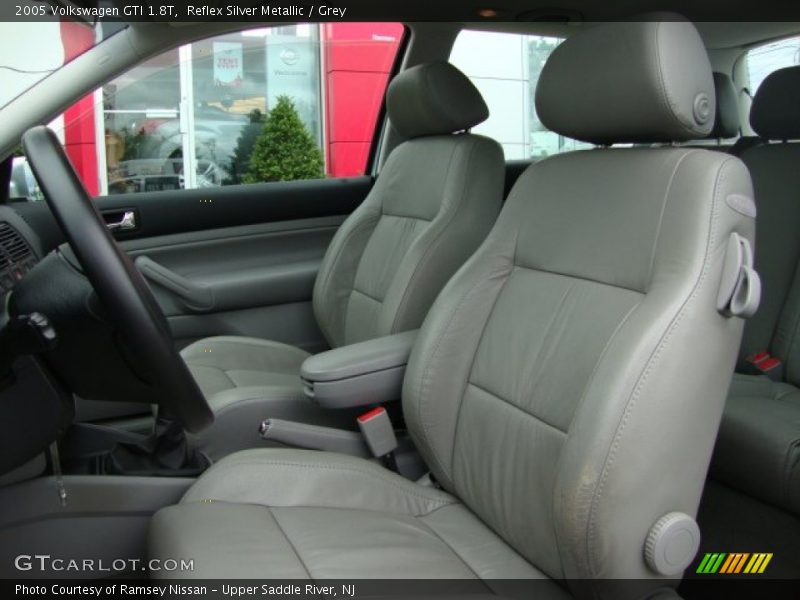 Reflex Silver Metallic / Grey 2005 Volkswagen GTI 1.8T