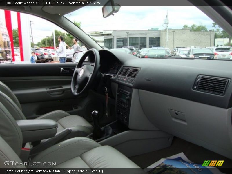 Reflex Silver Metallic / Grey 2005 Volkswagen GTI 1.8T