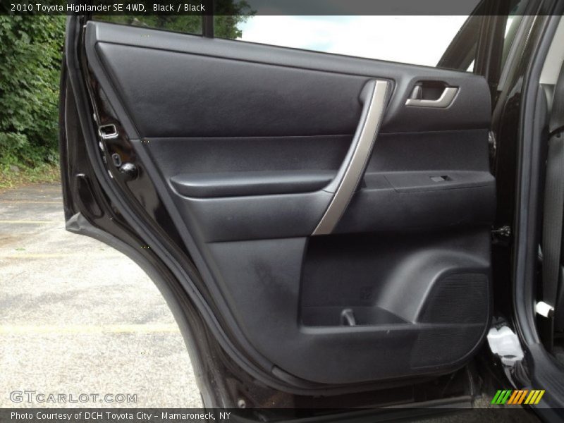 Black / Black 2010 Toyota Highlander SE 4WD