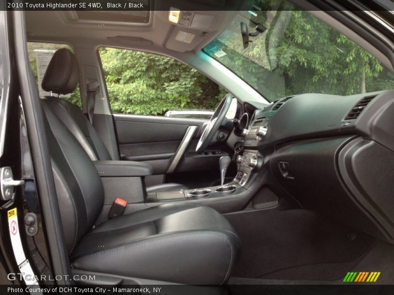 Black / Black 2010 Toyota Highlander SE 4WD