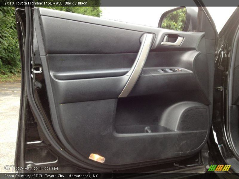 Black / Black 2010 Toyota Highlander SE 4WD