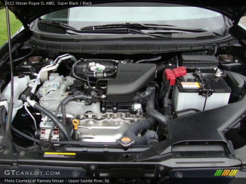 Super Black / Black 2012 Nissan Rogue SL AWD