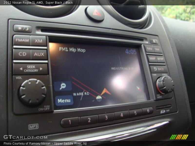 Super Black / Black 2012 Nissan Rogue SL AWD